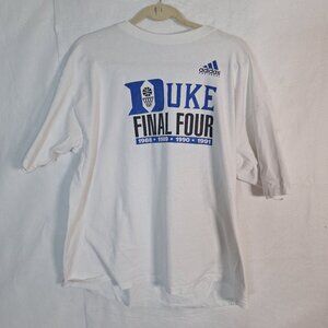 Duke Blue Devils Final Four tshirt 100% Cotton size XL